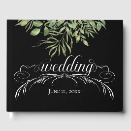 Einfache Foliage, Hochzeit Gästebuch