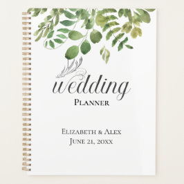 Einfache Foliage, Hochzeitsplaner-Notebook Planer