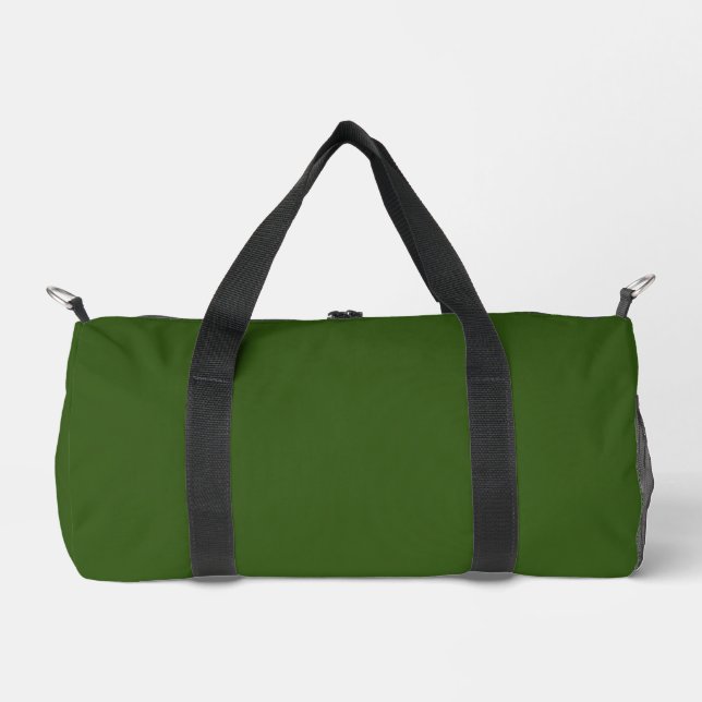 Einfache Forest Green Small Duffel Tasche - Duffel (Vorderseite)