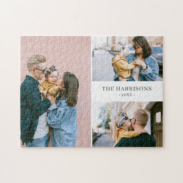 Einfache FotoCollage Puzzle (Horizontal)