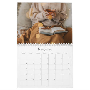 Einfache Fotografie 2025 Wall Calendar Kalender