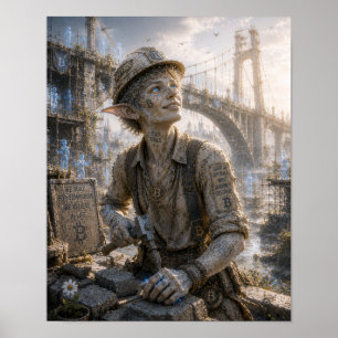 Einfache Freude / Erbauer / Große Brücke Poster