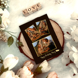 Einfache Geburtstagskollektion Geburtstagskarte Feiertagskarte