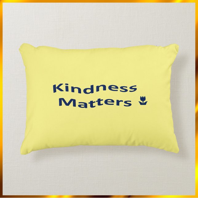 Einfache Gelbfreundlichkeit zählt Dekokissen (Von Creator hochgeladen)