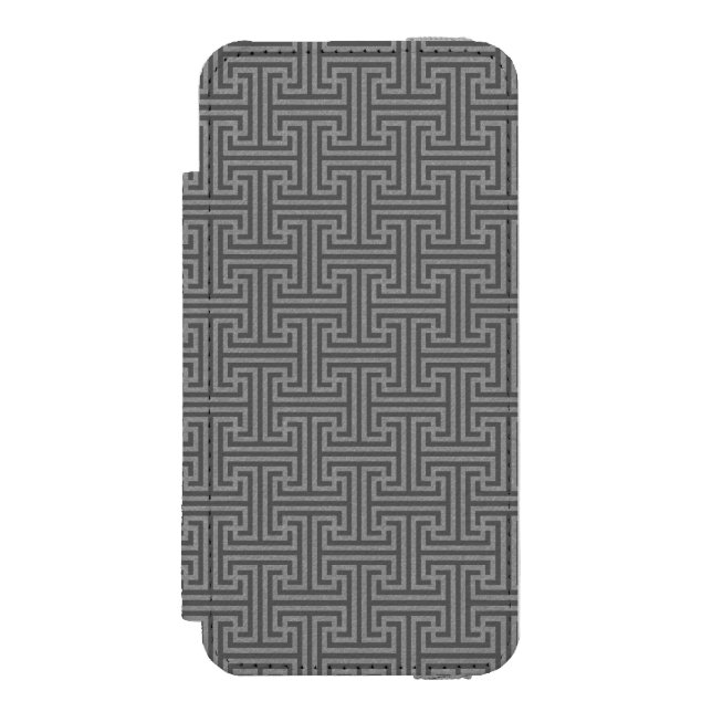 Einfache geometrische Formen Incipio iPhone Geldbeutel-Hülle (Folio Vorderseite)