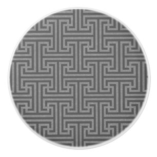 Einfache geometrische Formen Keramikknauf