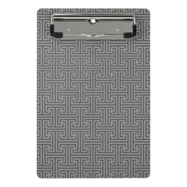 Einfache geometrische Formen Mini Klemmbrett (Vorderseite)