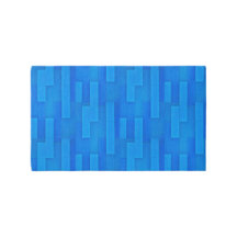 Einfache geometrische Muster und blaue Farbtöne
