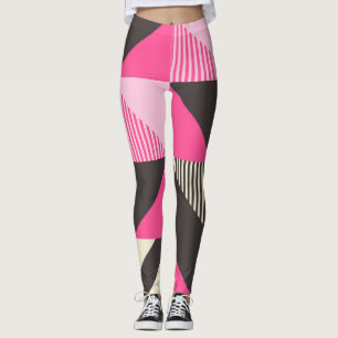 Einfache geometrische Skandinavische Artwork Leggings