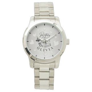 Einfache Geschenke zum Geburtstag der Tochter Armbanduhr