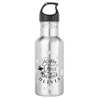 Einfache Geschenke zum Geburtstag der Tochter Edelstahlflasche