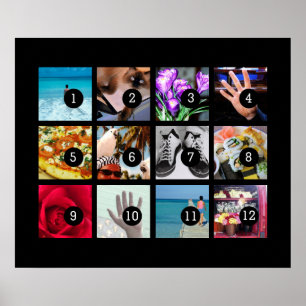 Einfache Gestaltung Ihres eigenen Fotos Kunst mit  Poster