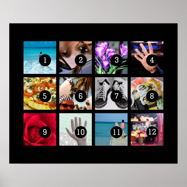 Einfache Gestaltung Ihres eigenen Fotos Kunst mit  Poster (Vorne)