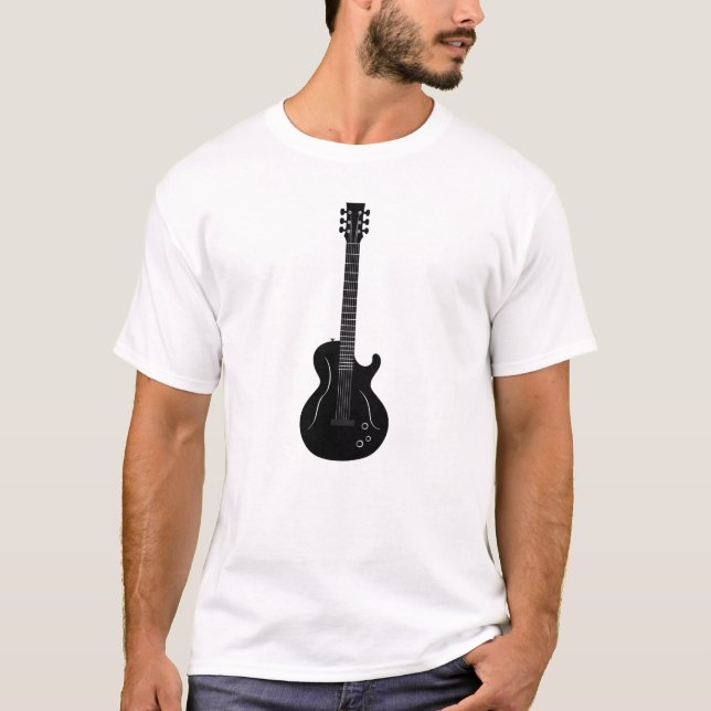 Einfache Gitarre T-Shirt (Vorderseite)