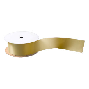 Einfache Gold Satinband