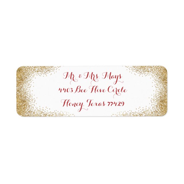 Einfache Goldgrenze (Vorne)