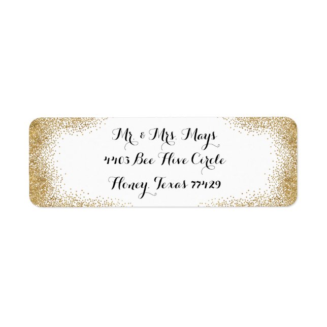 Einfache Goldgrenze (Vorne)