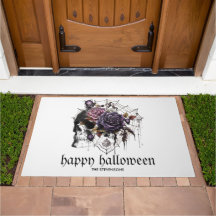 Einfache gotische Rose und Halloween-Party