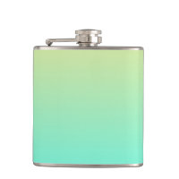 Einfache Gradient Pastell Gelb Türkis