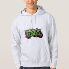 Einfache Graffiti Hoodie