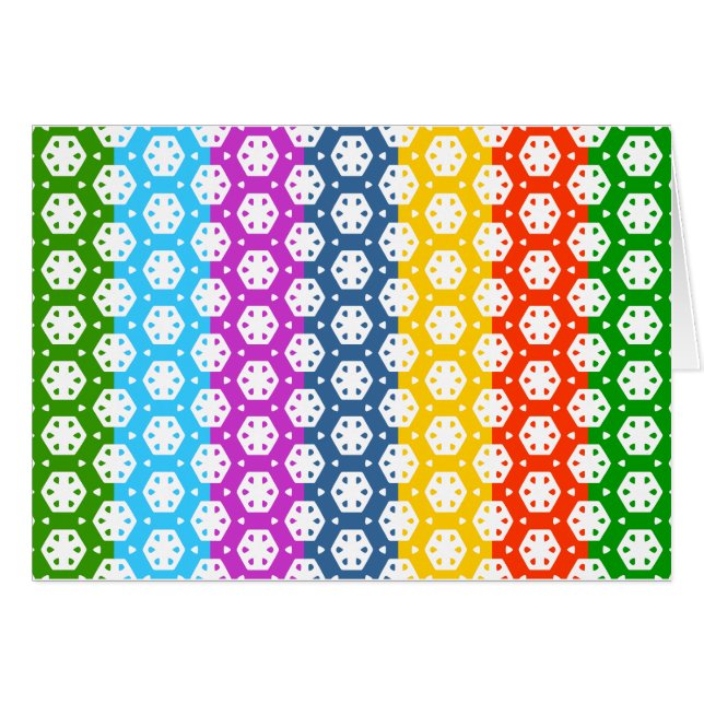 Einfache Grafiken - exotische glückliche Muster (Vorderseite (Horizontal))