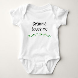 Einfache Grammatik Lieben, die ich Baby Undies Strampler