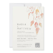 Einfache Gras- und Beerenhochzeit im Foto