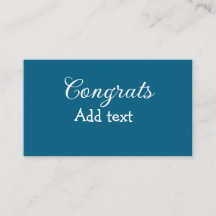 Einfache Gratulationen Abschluss hinzufügen