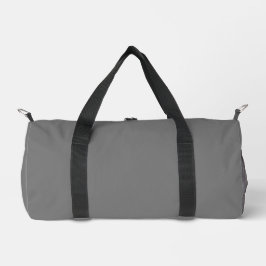 Einfache, graue Duffeltaschen mit Duffel-Druck Duffle Bag