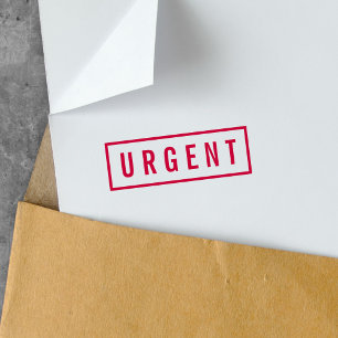 Einfache Grenze Fett roter Strom Permastempel