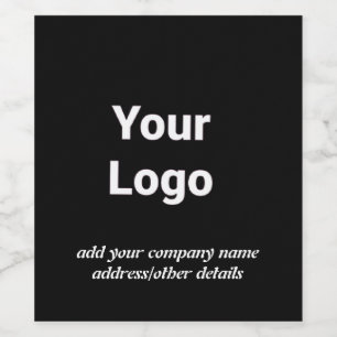 Einfache grüne Aquarell-Abstrakt mit Logo-Text min Weinetikett