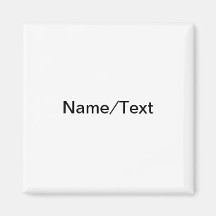 Einfache grüne Aquarellfarbe abstrakt Logo hinzuf Magnet