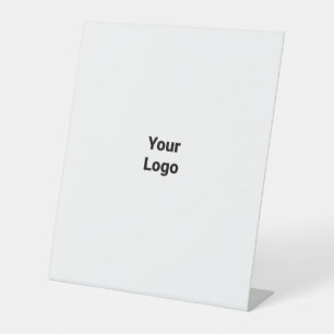 Einfache grüne Aquarellfarbe abstrakt Logo hinzufü Sockelschild