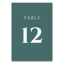 Einfache grüne und weiße Hochzeit