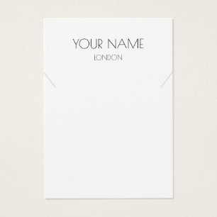 Einfache Halskette oder Armband-Grafikkarte