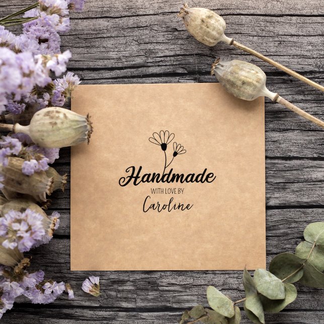 Einfache, handgefertigte Blütenpracht Gummistempel (Von Creator hochgeladen)