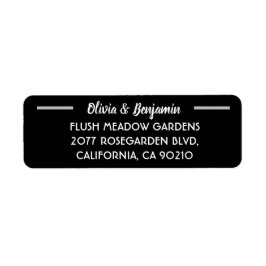 Einfache, handgeschriebene Schreibschrift-Hochzeit