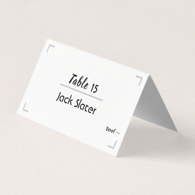 Einfache handgeschriebene Script-Hochzeitskarte (Vorderseite)