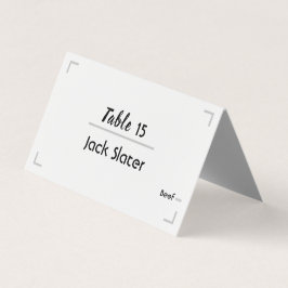 Einfache handgeschriebene Script-Hochzeitskarte