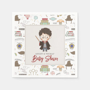 Einfache Harry Potter Baby-Party Serviette