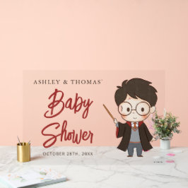 Einfache Harry Potter Kinderdusche Acrylschild