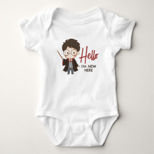 Einfache Harry Potter Kinderdusche Baby Strampler