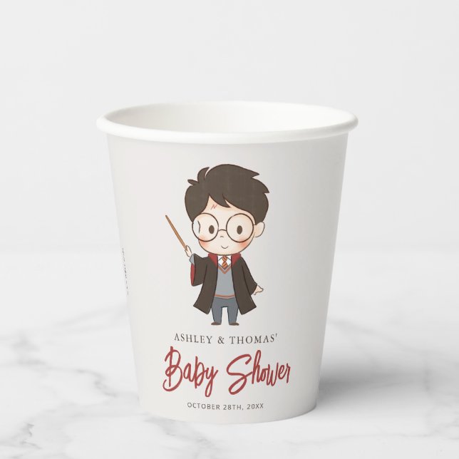 Einfache Harry Potter Kinderdusche Pappbecher (Vorderseite)