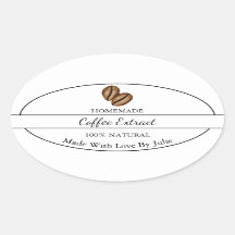 Einfache, hausgemachte Kaffeeextraktionsmarke