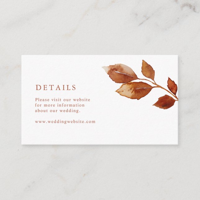 Einfache Herdeinschlusskarte Begleitkarte (Vorderseite)