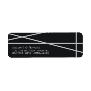 Einfache Hochzeit geometrischer Art