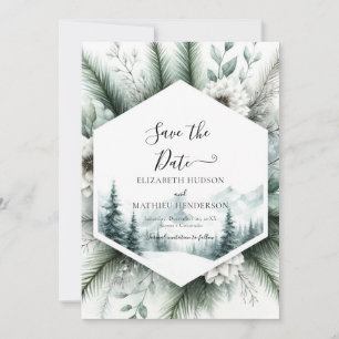 Einfache Hochzeit Save The Date