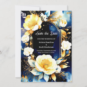 Einfache Hochzeit Speichern Sie die Datumskarte Save The Date