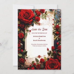 Einfache Hochzeit Speichern Sie die Datumskarte Save The Date