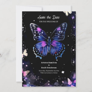 Einfache Hochzeit Speichern Sie die Datumskarte Save The Date